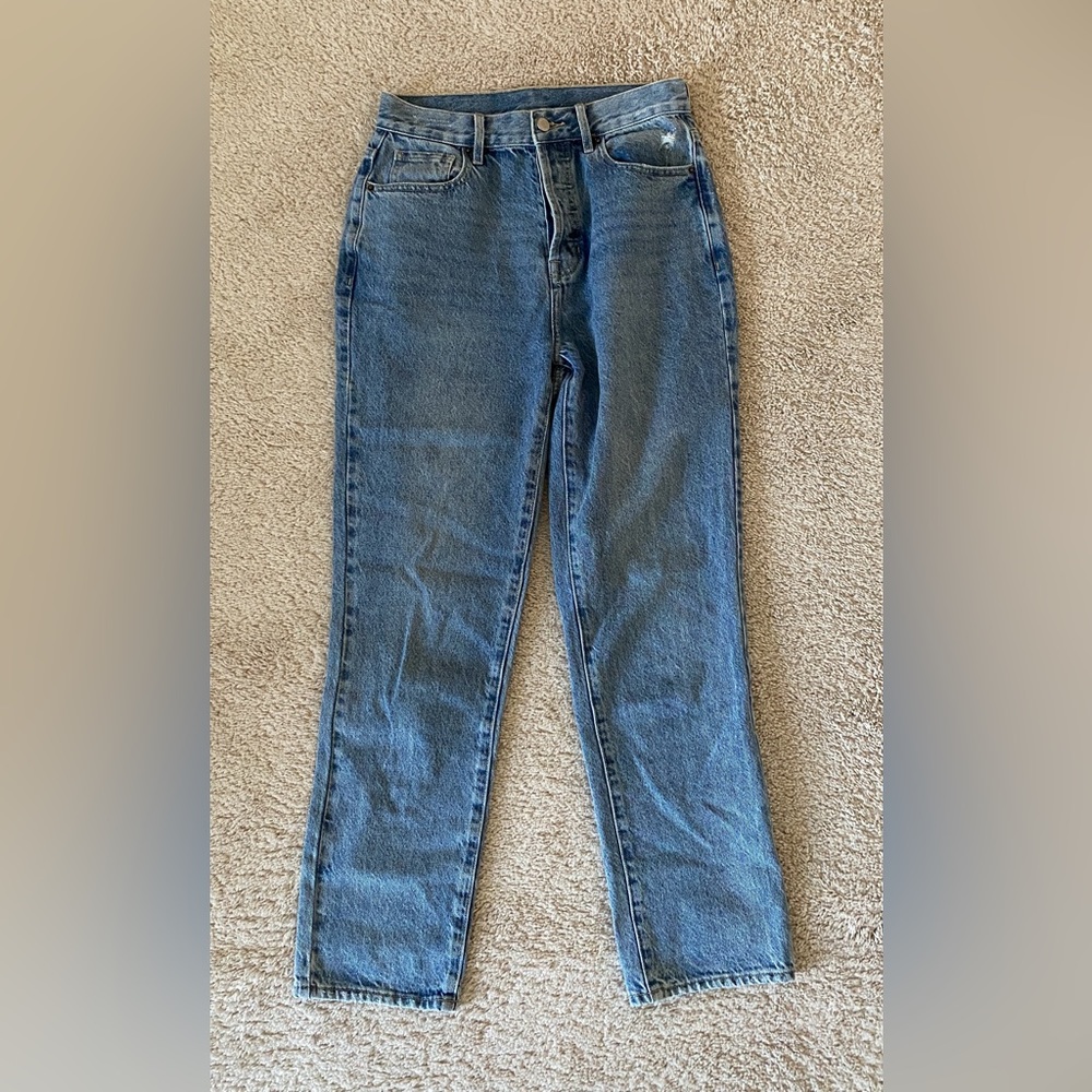 Pacsun High Rise Straight Leg Jeans